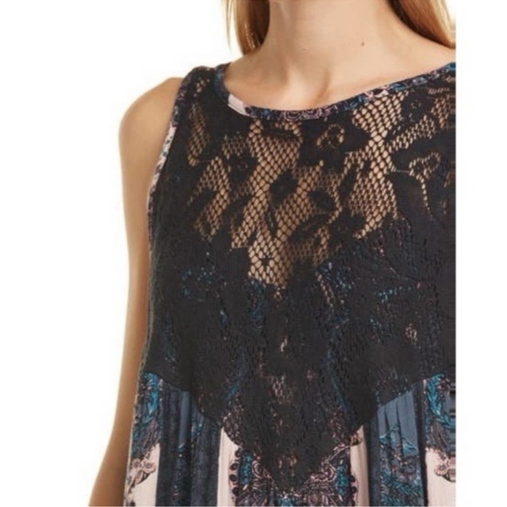 Free People Count Me In Trapeze Mini Dress XS, NWT - Picture 4 of 5